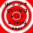 Red circular icon with white concentric rings and black text reading "you are getting VERY sleepy fool" in four identical quadrants.