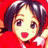 A 48x48 pixel animated buddy icon featuring a cartoon character with dark hair and red clothing on the left, paired with "Anime IM" text on a black background on the right.