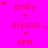 A bright pink background displays repeated text elements with animated star positions shifting across frames.