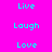 cyan text words on a bright pink background with black rectangular overlays appearing in specific positions