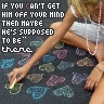 A 4x4 contact sheet of a single animated icon showing a person drawing colorful hearts on pavement with chalk, repeated across all frames.