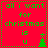 Red background with green text reading 'all i want for christmas is u' and a green Christmas tree icon, arranged in a with dotted lines separating sections