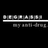 Static pixelated image with horizontal white bar and scattered grayscale blocks on black background