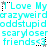 A static digital image displays repeated cyan text on a white background with black and gray pixel clusters at the top-left, bottom-right, and center.