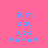 Pixelated blue text 'just say yes' on pink background with four star-like symbols below, two versions differ in symbol coloration.