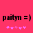Two identical pixelated text phrases on a solid pink background, each followed by five small pink star icons.