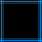 Black background with intersecting blue lines forming a pattern