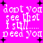 Pixelated text on bright pink background with black starbursts, repeating 'dont you see that i still..... need you' in white block letters across four