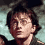 Two pixelated figures in a split-screen layout with text overlay reading 'HARRY AND HERMIONE' on the right side.