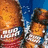 Pixelated image with orange and blue color blocks, white text reading "FRANKS" at bottom left, and a central blue vertical stripe with scattered white pixels.