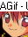 Pixelated anime-style character faces with varied expressions and poses, including close-ups of eyes and partial profiles, displayed in a with repeated text labels