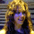 A pixelated animated contact sheet showing a woman with blonde hair and the word "honey" in blue text on a dark background.