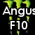 Four distinct buddy icon arranged in a : top-left black with green accents, top-right dark blue and white, bottom-left red, bottom-right solid gray
