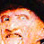 Animated contact sheet of Freddy Krueger's face and text from 'Freddy's Coming For You' with red text on black background, showing multiple frames of the same static image.