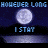 Animated contact sheet of a moonlit water scene with changing text overlays across 8 frames, showing sequential romantic phrases in blue script over a full moon reflection on dark water.