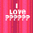 Pixelated text on a red striped background with a gray lower section, showing partial phrases and initials.