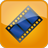 A pixelated blue and gray diamond-shaped object with black lines on an orange background, appearing as a static digital icon.