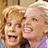 Pixelated image of two blonde women with open mouths, one with blue text overlay reading "ReBa and BJ".