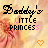 identical 'Daddy's Little Princess' icons with a baby in pink, orange hearts, and gradient background