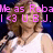 A woman with shoulder-length brown hair in a white sleeveless top holds a microphone against a dark blue background with pink text overlays.