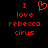 Red pixelated text on black background with a heart symbol replacing the word 'love' in one version.