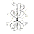 Pixelated image with white floral pattern on gray background, text "The Sign of Jonah" in black pixel font, two grayscale portraits below.