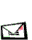 Four pixelated email envelope icons arranged in a on gray background, with red motion effects appearing above the top-right and bottom-right envelopes