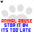 A static digital image displays a light gray paw print over red and blue text reading "ANIMAL ABUSE STOP IT BY ITS TOO LATE" on white background.