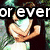 A pixelated image of a character with dark hair holding a glowing object, surrounded by text fragments and color bars.