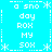Pixelated cyan background with white text and symbols arranged in a symmetrical pattern, featuring repeated phrases and asterisk-like shapes