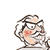 Animated cartoon character with glasses and red cheeks appears in multiple poses holding a chicken, with text overlays reading 'KFC' and 'We Do Chickens Wrong'