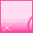 Pink gradient background with white text reading "WITH YOU I LOSE MYSELF" and "WANTING TO BE LOST .. AGAIN" in pixelated font, featuring sparkles and curved shapes.