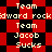 Static pixel art displays red and black checkered background with repeated text elements in light beige.