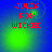 Red text 'JULIA ROX WICKED' on blue background with green glowing effects, four variations of light intensity and position.