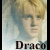 Pixelated image of a person with light brown hair and fair skin, featuring text 'Draco' at the bottom left in dark letters.