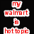 Red pixelated text on white rectangular backgrounds arranged vertically against a black backdrop, forming a phrase.