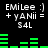 Static digital image with repeated text and green bar graphs on black background, showing identical content across two