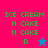 Pixelated text and symbols on a split background with green 'ICE CREAM N CAKE' text, ':D' emoticon, and star icons in blue or pink.