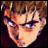 Pixelated image of a character with light brown hair and blue eyes, next to text reading 'AnimeIM' and 'com' on a black background.