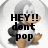 Animated penguin character in a white bubble with text overlays changing across frames.