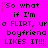Static image with bright pink background displaying repeated text in black pixelated font, arranged in a of six identical sections