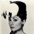 Six celebrity portraits arranged in a , each with distinct styling and backgrounds