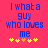 Blue pixelated text on a pink background reads "I what a guy who loves me" with five yellow and orange star-like symbols below.
