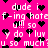 Pixelated pink background with repeated white text and black heart symbols in a pattern