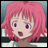 Pixelated anime-style character with short pink hair and purple eyes, mouth open in surprise, against a gradient background with text reading 'Anime IM' and 'com' on black.