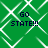 Green background with white diamond-shaped pattern and dark blue text reading "GO STATE!!!" in four locations