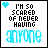 A 48x48 pixel animated buddy icon split into two frames showing text and a heart symbol with slight animation differences between frames.
