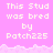 Pixelated text on pink background with wave pattern, repeated across multiple , with one showing gray overlay