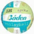 Circular icon with blue and green gradient background, featuring stylized text reading 'Jared' in the center.