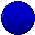 Blue geometric shapes transition through circular, square, bell, triangular, and teardrop forms across five of a
